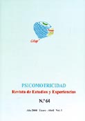 Imagen de portada de la revista Psicomotricidad