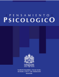 Imagen de portada de la revista Pensamiento psicológico