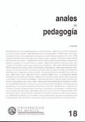 Imagen de portada de la revista Anales de pedagogía