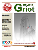 Imagen de portada de la revista Griot