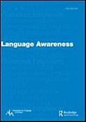 Imagen de portada de la revista Language awareness