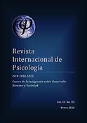 Imagen de portada de la revista Revista Internacional de Psicología