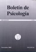 Imagen de portada de la revista Boletín de psicología