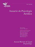 Imagen de portada de la revista Anuario de psicología jurídica