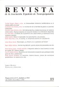 Imagen de portada de la revista Revista de la Asociación Española de Neuropsiquiatría