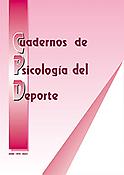 Imagen de portada de la revista Cuadernos de psicología del deporte