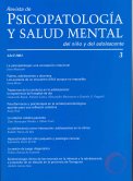 Imagen de portada de la revista Revista de Psicopatología y salud mental del niño y del adolescente