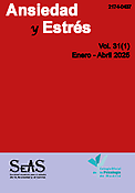 Imagen de portada de la revista Ansiedad y estrés